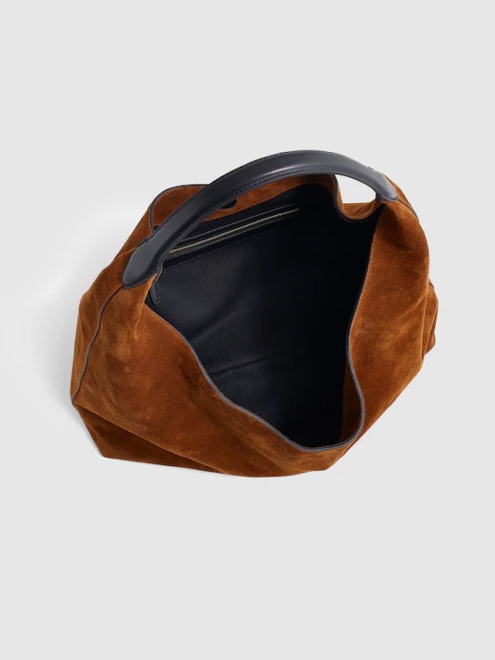 Madewell Bag Leather Suede Shoulder Hobo NEW - Picture 3 of 9